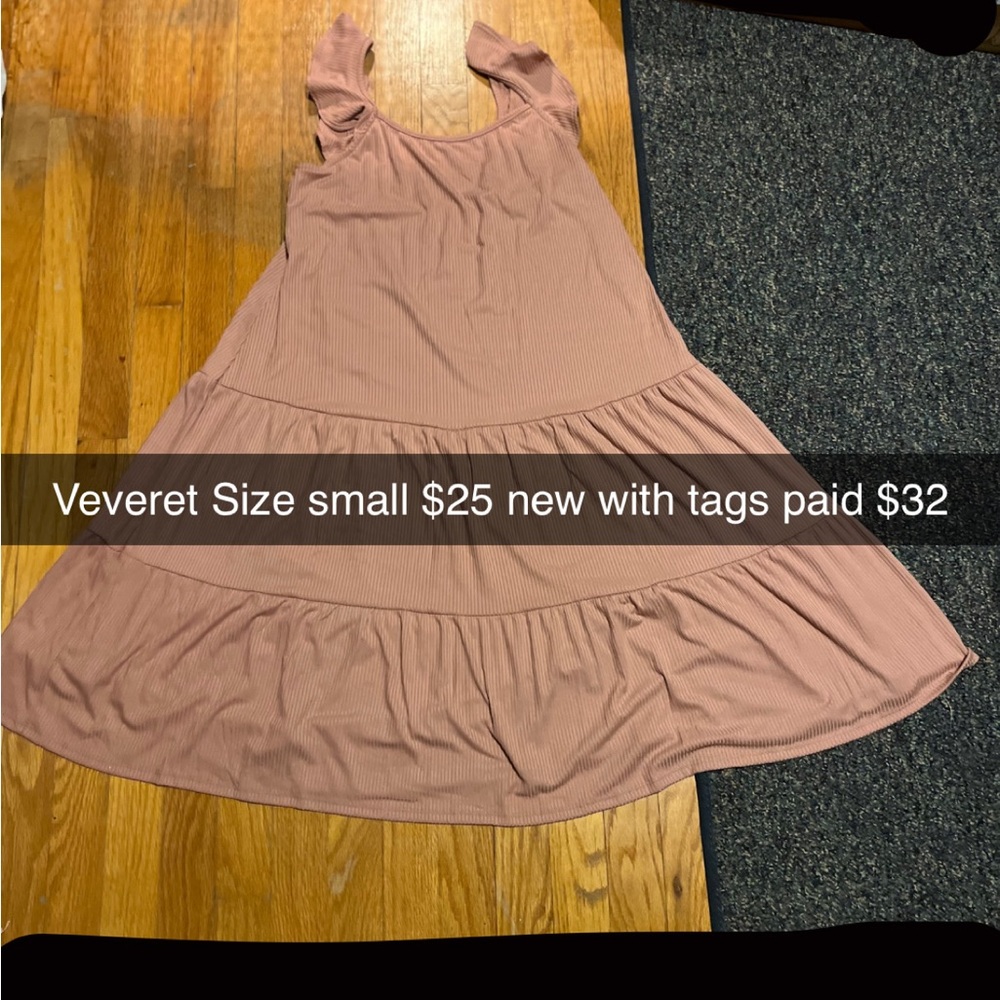Pink Ruffled Tiered Maxi Sundress